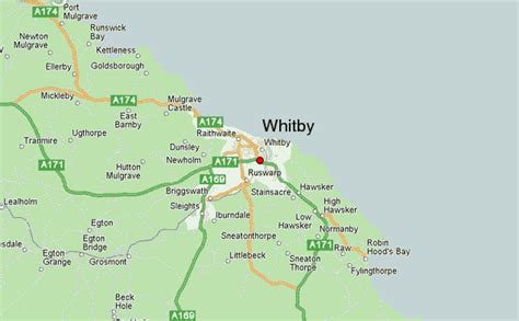 whitbey|whitby map uk.